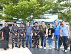 Danlanal Sabang Sambut Kedatangan Duta Besar dan Atase Pertahanan Rusia, serta Crew Kapal Perang RFS Marshal Shaposhnikov-543