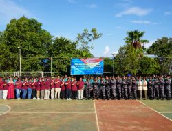 Latih Disiplin, Tempa Kepemimpinan, Kodaeral X Didik Kadet Muda Jayapura Dalam Persami KKRI