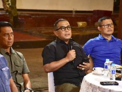 Tatap Muka Virtual Komandan Kodaeral X Dengan Prajurit Jalasena Satrol Kodaeral X di Daerah Operasi