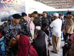 Peringati Hari Armada RI Tahun 2025, Kodaeral IX Gelar Baksos Kesehatan dan Komsos di Seram Utara Kabupaten Maluku Tengah