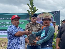 LDII dan Pokmas Gundul Joyo Hijaukan Bekas Lahan Tambang Gunung Gede