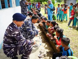 Kodaeral IX Ambon Berikan Edukasi Komprehensif KIT Perawatan Gigi Gratis Kepada Siswa Desa Opin Seram Utara Maluku Tengah
