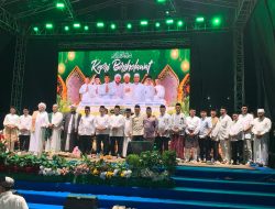 Danlanal Bintan Hadiri Kepri Bersholawat
