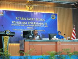 Danlanal Simeulue Hadiri Rangkaian Kegiatan Kunker Pangkoarmada RI di Mako Kodaeral I