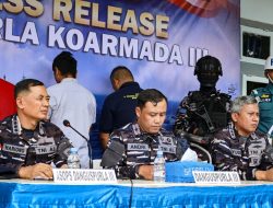 Guspurla Koarmada III Gelar Press Release Kapal Ikan Bermuatan BBM Ilegal
