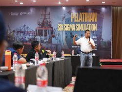 Tingkatkan Kualitas Layanan untuk Kepuasan Pelanggan, PT Pelindo Jasa Maritim (SPJM) Laksanakan Pelatihan Lean Six Sigma Simulation