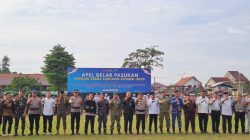 Perkuat Sinergitas TNI-Polri, Lanal Dumai Ikuti Apel Gelar Pasukan Operasi Zebra Lancang Kuning 2025