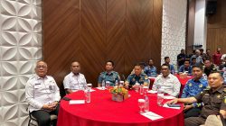 Danlanal Sabang Hadiri Rapat Tim Pengawasan Orang Asing Provinsi Aceh Tahun 2025