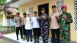 Dalam Rangka Karya Bakti TNI AL, Komandan Lanal Bandung Resmikan Mushola SDN Nelayan di Kampung Pajagan Cisolok Sukabumi