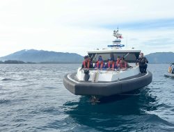 Komandan Pos TNI AL Lampulo Laksanakan Patroli Gabungan Bersama Instansi Maritim