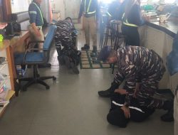 Lanal Sabang dan PT. ASDP Gelar Latihan Penanggulangan Pembajakan Diatas Kapal KMP. BRR