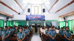 Dankodaeral IX Tinjau Makan Bergizi Gratis Siswa/Siswi Yayasan Hang Tuah Cabang Ambon dan Gelar Doa Bersama Jelang Hari Armada RI