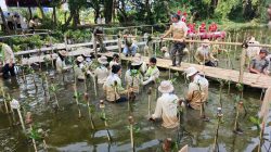 Aksi Nyata HUT ke-58: Kadin DKI Tanam Mangrove dan Bersihkan Sampah di PIK
