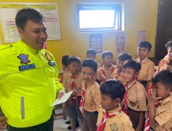 Satlantas Polres Malang Gencar Edukasi Siswa Sekolah soal Tertib Berlalu Lintas