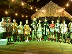 Semangat Kebersamaan TNI AL, Dankodaeral X Jamu Prajurit KRI Teluk Palu-523 dan Saka Bahari Dalam Kekeluargaan