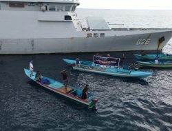 Peringati 31 Tahun Pengabdian, Moro Cadas Bagikan Sembako Untuk Masyarakat Pesisir di Maluku Tengah