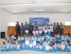 Pangkalan TNI AL Bengkulu Gelar Lomba Mewarnai Semarakkan HUT Armada RI Tahun 2025