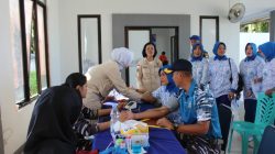 Pangkalan TNI AL Bengkulu Gelar Bakti Kesehatan dan Donor Darah Dalam Rangka HUT Armada RI