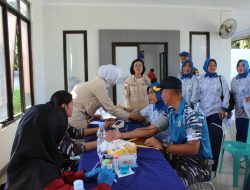 Pangkalan TNI AL Bengkulu Gelar Bakti Kesehatan dan Donor Darah Dalam Rangka HUT Armada RI