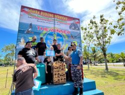 Sambut HUT Armada RI, Pangkalan TNI AL Bengkulu Gelar Lomba Burung Berkicau
