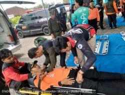 Senkom Mitra Polri Wagir Hadiri Pelatihan Penanganan dan Evakuasi Emergency Dasar, Perkuat Kapasitas Relawan di Kecamatan Wagir