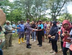 Bersih Pantai “Jabar Raksa Sagara” Tahun 2025, Wujud Nyata Kolaborasi Positif Lanal Bandung dan DKP Provinsi Jawa Barat