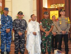 Pastikan Ibadah dan Perayaan Natal Berjalan Aman, Dankodaeral dan Wadan Kodaeral IX Tinjau Langsung Gereja-Gereja