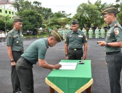 Dandim 0818/Malang-Batu Pimpin Sertijab Kasdim