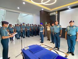 Danlanal Bintan Pimpin Sertijab dan Pengukuhan Jabatan Strategis