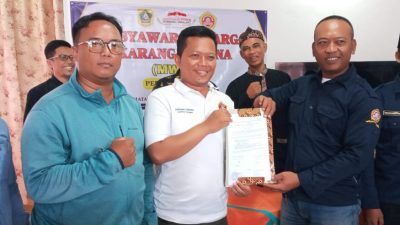 Iwan Kurniawan Terpilih sebagai Ketua Karang Taruna Desa Rawa Panjang