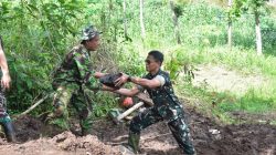 Aksi Nyata Letkol Czi Bayu Nugroho: Turun Tangan Percepat Rampungnya Jembatan Penghubung Dua Kecamatan