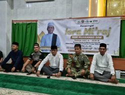 Danlanal Dabo Singkep Hadiri Ceramah Agama Peringatan Isra Mi’raj Nabi Muhammad SAW 1447 H