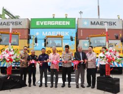 Kapolres Pelabuhan Tanjung Priok Hadiri Peresmian Implementasi Electric Prime Movers di Terminal NPCTI