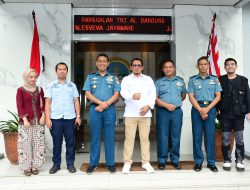 Danlanal Bandung Terima Kunjungan Kerja Wakil Ketua I DPRD Kota Bandung di Mako Lanal Bandung
