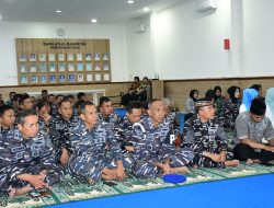 Pangkalan TNI AL Bandung Gelar Peringatan Isra Mi’raj Nabi Muhammad SAW 1447 H