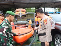 Polres Pelabuhan Tanjung Priok Gelar Apel Kesiapsiagaan Hadapi Potensi Bencana