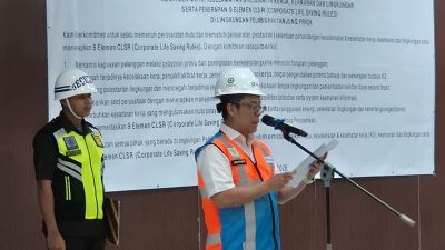 Perkuat Budaya Keselamatan dan Kesehatan Kerja (K3), Pelindo Regional 2 Gelar Upacara Peringatan Bulan K3 Tahun 2026