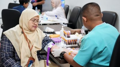 Implementasikan Salah Satu Program Fit to Work, PT Pelindo Solusi Logistik Gelar Medical Check-Up Holistik