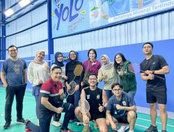 Kegiatan Olahraga Bersama BO Kebon Jeruk dalam Rangka Mempererat Kebersamaan dan Meningkatkan Kesehatan Pegawai