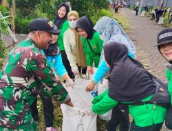 Koramil Sukun Bersama Warga Gelar Karya Bhakti dan Penanaman Pohon