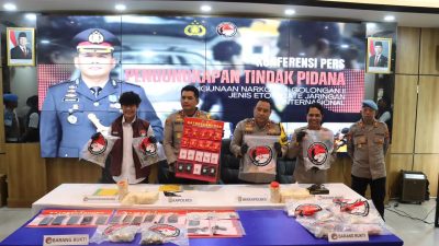 Polres Pelabuhan Tanjung Priok Bongkar Jaringan Internasional Narkotika Etomidate Berkedok Liquid Vape, Selamatkan 30 Ribu Jiwa