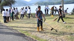 Lanal Sabang Bersama Forkopimda Kota Sabang Gelar Gotong Royong Bersih Pantai Paradiso dan Sabang Fair