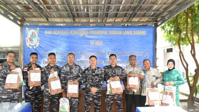 Lanal Sabang Gelar Rapat Anggota Pertanggungjawaban (RAPJ) Tahun Buku 2025