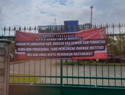 Koalisi Mahasiswa Hukum Nusantara (KMHN) Gelar Aksi Unjuk Rasa di Kantor Bea Cukai Marunda Desak Pencopotan Kepala KPPBC TMP