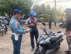 Pomal Lanal Bintan Gelar Operasi Penegakkan Ketertiban Secara Tegas dan Humanis