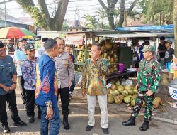 Dandim 0833 Bersama Forkopimda Kota Malang Pantau Pasar Takjil