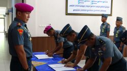 Satdik 1 Kodiklatal Laksanakan Penandatanganan Pakta Zona Integritas