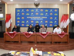 Polres Malang Ungkap Pembunuhan Remaja 17 Tahun di Jabung, Pelaku Cekik Korban lalu Kubur di Tepi Sungai