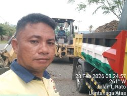 Dinas PUPR Touna Fokus Bangun Median Jalan Merdeka Untuk Tingkatkan Keselamatan dan Tata Kota