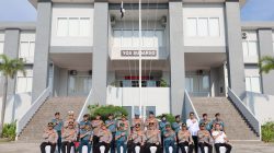 Perkuat Soliditas TNI AL-POLRI, Kapolda Riau Kunjungi Lanal Dumai dan Laksanakan Aksi Penanaman Pohon